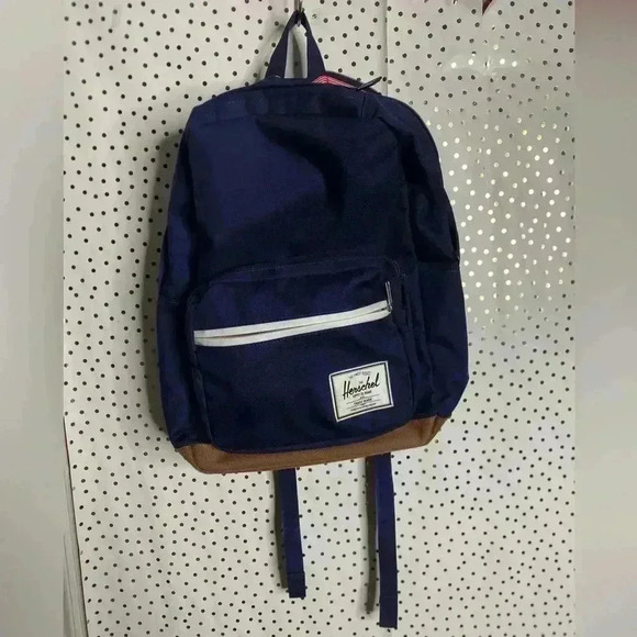 Herschel Navy Blue Backpack - Picture 1 of 8